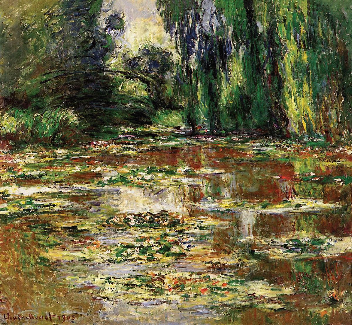 Later in Life, Claude Monet Obsessed Over Water Lilies. His Paintings of Them Were Some of His Greatest Masterpieces